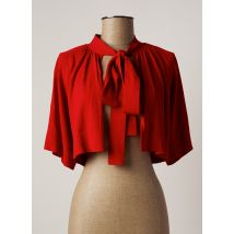 PAULE KA - Veste casual rouge en viscose pour femme - Taille 38 - Modz