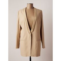 TRUSSARDI JEANS - Veste casual beige en viscose pour femme - Taille 42 - Modz