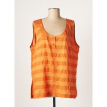 KOKOMARINA - Top orange en tencel pour femme - Taille 44 - Modz