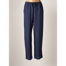 VALERIE KHALFON - Pantalon droit bleu en coton pour femme - Taille 44 - Modz