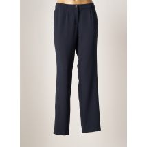 FRANK WALDER - Pantalon droit bleu en coton pour femme - Taille 46 - Modz