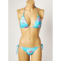 MANUEL CANOVAS - Maillot de bain 2 pièces bleu en polyamide pour femme - Taille 40 - Modz