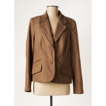 PAUPORTÉ - Blazer marron en laine pour femme - Taille 46 - Modz