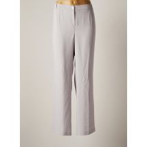 JEAN DELFIN - Pantalon droit gris en polyester pour femme - Taille 46 - Modz