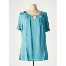 ELENA MIRO - Blouse bleu en viscose pour femme - Taille 48 - Modz