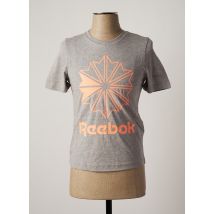 REEBOK - T-shirt gris en coton pour homme - Taille XS - Modz