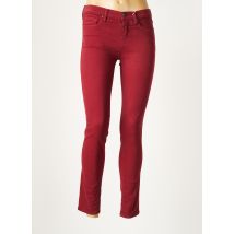 COMPTOIR DES COTONNIERS - Pantalon slim rouge en coton pour femme - Taille 44 - Modz