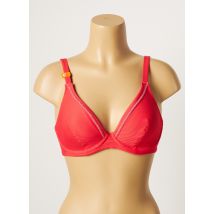 CHERRY BEACH - Haut de maillot de bain rouge en polyamide pour femme - Taille 90C - Modz