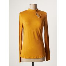 SMASH WEAR - T-shirt jaune en viscose pour femme - Taille 44 - Modz