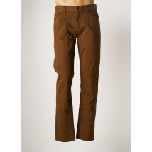 ALBERTO - Pantalon slim marron en coton pour homme - Taille W31 L34 - Modz