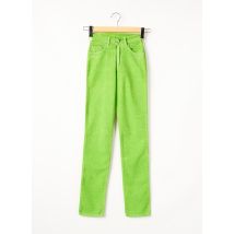 CIMARRON - Pantalon slim vert en coton pour femme - Taille W27 - Modz