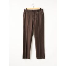 BILLTORNADE - Pantalon chino marron en laine vierge pour homme - Taille 38 - Modz