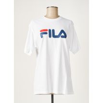 FILA - T-shirt blanc en coton pour femme - Taille 36 - Modz