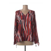 MINSK - Blouse rouge en polyester pour femme - Taille 40 - Modz