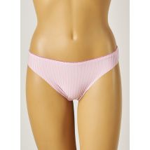 ROSA JUNIO - Tanga rose en nylon pour femme - Taille 40 - Modz