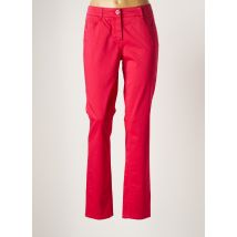 ATELIER GARDEUR - Pantalon slim rose en coton pour femme - Taille 40 - Modz