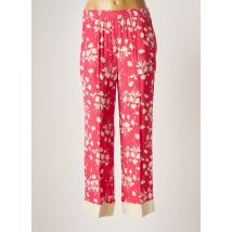 TWINSET - Pantalon large rose en viscose pour femme - Taille 36 - Modz
