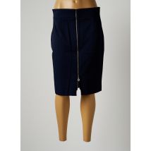 NATHALIE CHAIZE - Jupe mi-longue bleu en coton pour femme - Taille 42 - Modz