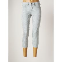 CREAM - Pantalon 7/8 blanc en coton pour femme - Taille W25 - Modz