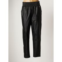 RELISH - Pantalon droit noir en polyurethane pour femme - Taille 40 - Modz