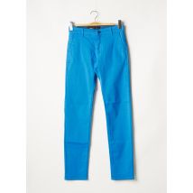 IZAC - Pantalon chino bleu en coton pour homme - Taille 40 - Modz