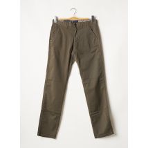 IZAC - Pantalon chino vert en coton pour homme - Taille 40 - Modz