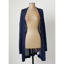 RALPH LAUREN - Gilet manches longues bleu en lin pour femme - Taille 40 - Modz