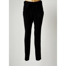 BARBARA BUI - Pantalon droit noir en polyester pour femme - Taille 36 - Modz