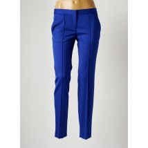 BARBARA BUI - Pantalon chino bleu en laine pour femme - Taille 40 - Modz