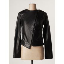 LOTUS EATERS - Veste simili cuir noir en polyester pour femme - Taille 36 - Modz