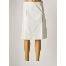 LOTUS EATERS - Jupe mi-longue blanc en polyurethane pour femme - Taille 40 - Modz