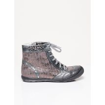 LITTLE MARY - Bottines/Boots gris en cuir pour fille - Taille 32 - Modz