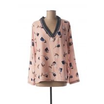 MADO ET LES AUTRES - Blouse rose en polyester pour femme - Taille 40 - Modz