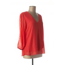 MINSK - Blouse rouge en polyester pour femme - Taille 38 - Modz