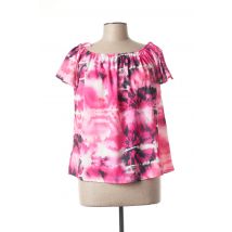 MINSK - Blouse rose en polyester pour femme - Taille 36 - Modz