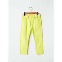 MAYORAL - Pantalon slim jaune en coton pour enfant - Taille 9 M - Modz