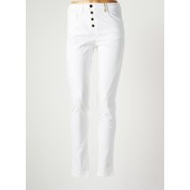 COUTURIST - Pantalon slim blanc en coton pour femme - Taille W32 - Modz