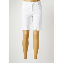 COUTURIST - Bermuda blanc en coton pour femme - Taille W30 - Modz