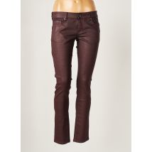 COUTURIST - Pantalon slim violet en coton pour femme - Taille W34 L30 - Modz