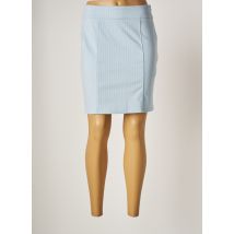 ICHI - Jupe courte bleu en polyester pour femme - Taille 38 - Modz