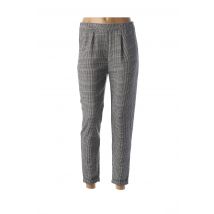 MINSK - Pantalon 7/8 gris en coton pour femme - Taille 40 - Modz