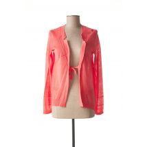 MADO ET LES AUTRES - Gilet manches longues rose en ramie pour femme - Taille 38 - Modz