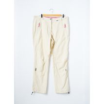 ICEPEAK - Pantalon droit beige en polyamide pour femme - Taille 46 - Modz