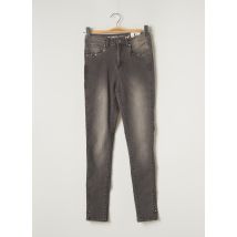 GARCIA - Jeans coupe slim gris en coton pour fille - Taille 14 A - Modz