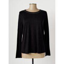 MAJESTIC FILATURES - T-shirt noir en soie pour femme - Taille 42 - Modz
