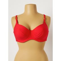 FANTASIE - Haut de maillot de bain rouge en nylon pour femme - Taille 100G - Modz