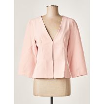 MULTIPLES - Veste chic rose en polyester pour femme - Taille 44 - Modz