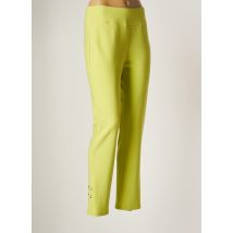 JOSEPH RIBKOFF - Pantalon 7/8 vert en polyester pour femme - Taille 38 - Modz