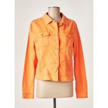 JOCAVI - Veste en jean orange en coton pour femme - Taille 40 - Modz