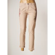 REIKO - Pantalon 7/8 beige en coton pour femme - Taille W25 - Modz